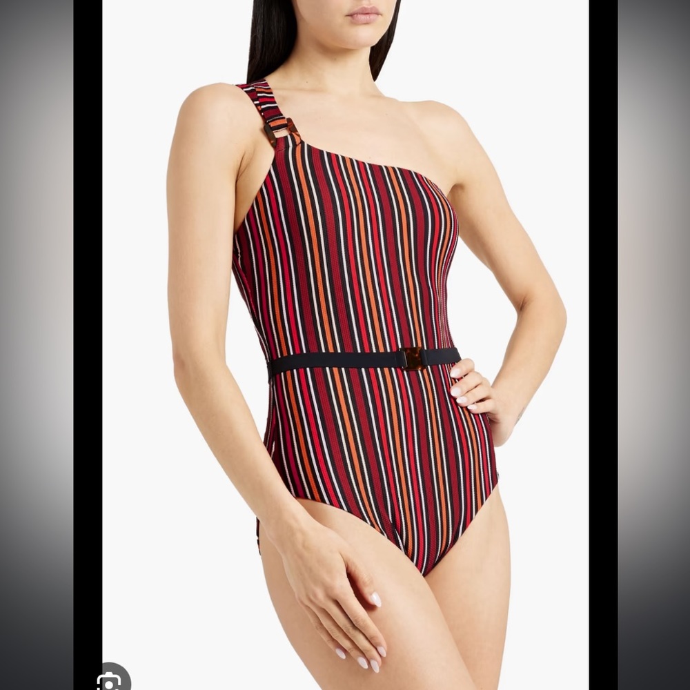 Jets Australia One Shoulder Swimsuit